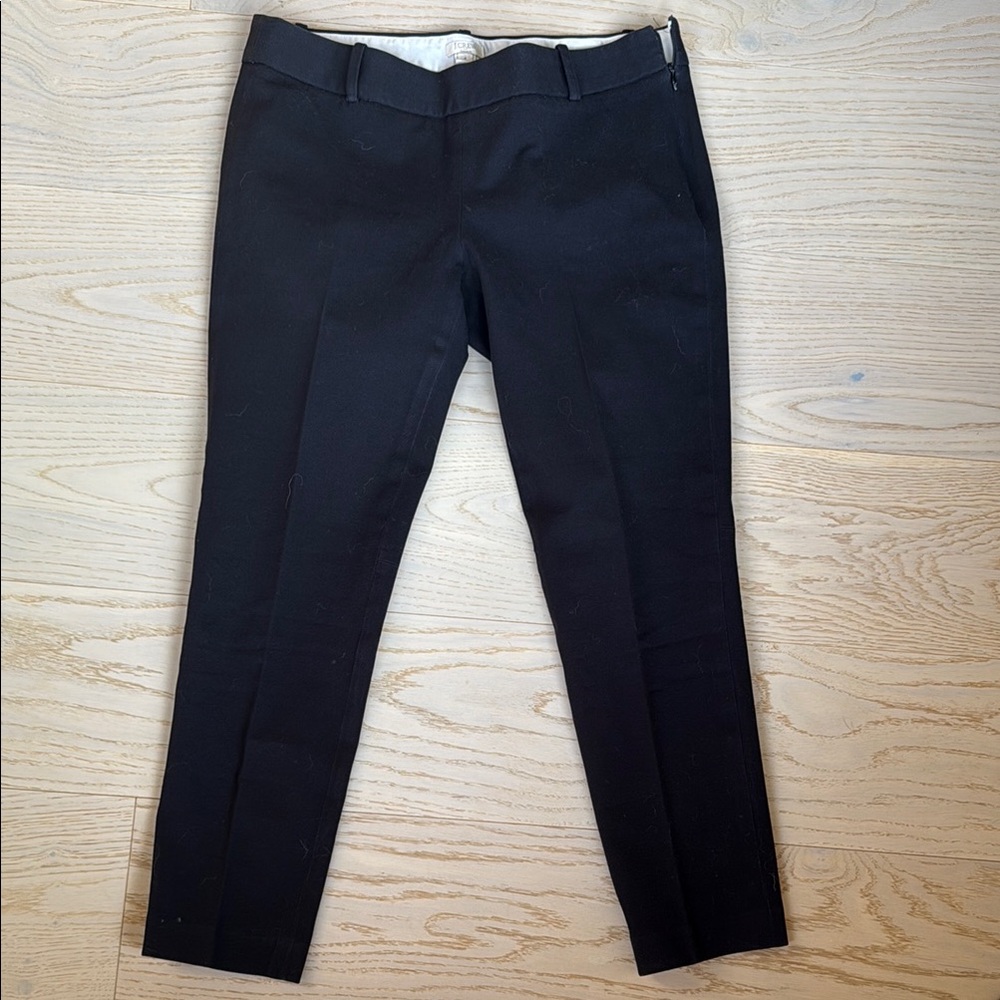 J. Crew Navy Stretch Trousers